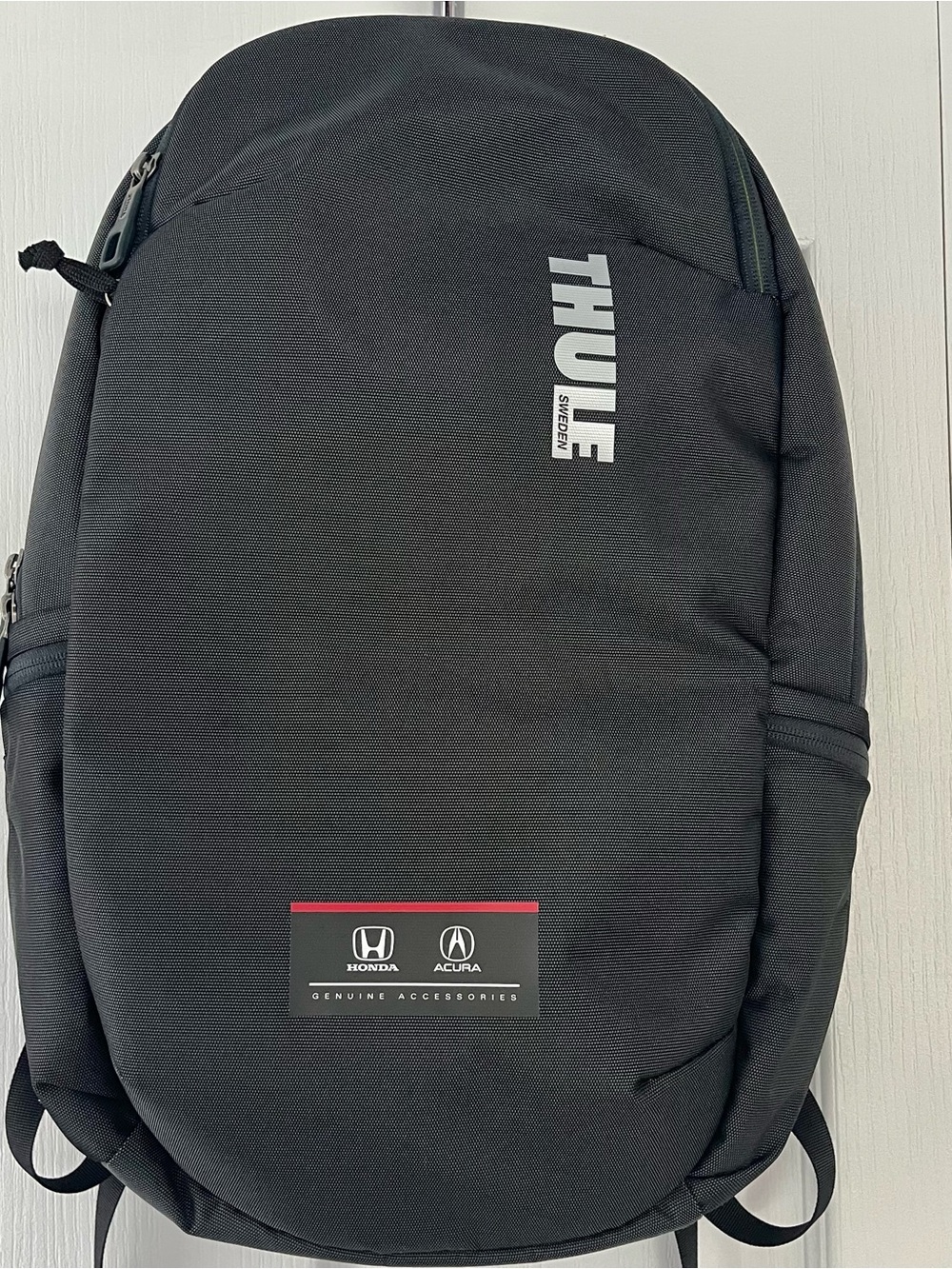 Thule Sweden Gray Laptop Travel Backpack Honda/Acura Logo Power Pocket Padded